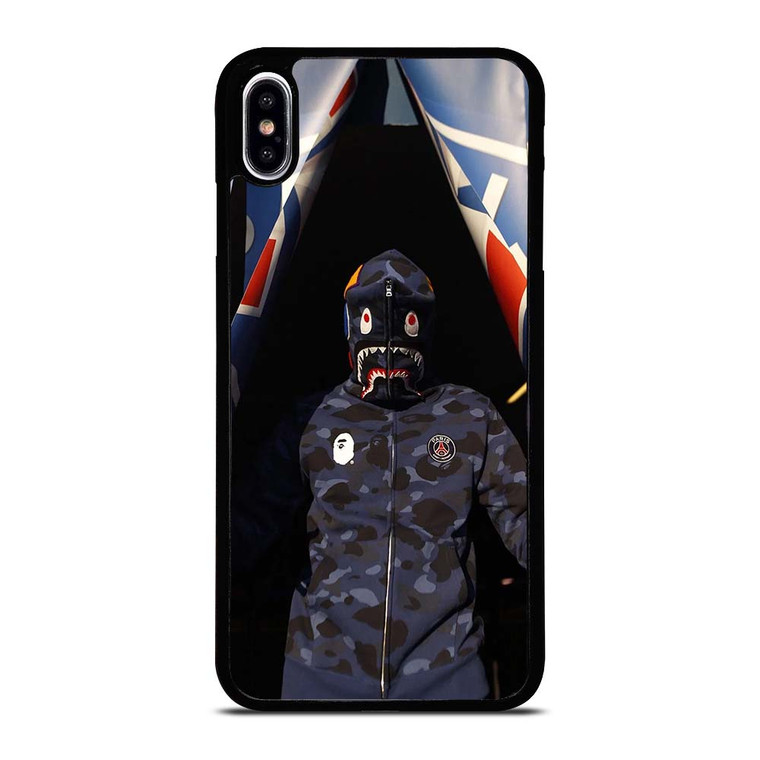BAPE CAMO SHARK PARIS SAINT GERMAIN iPhone XS Max Case Cover
