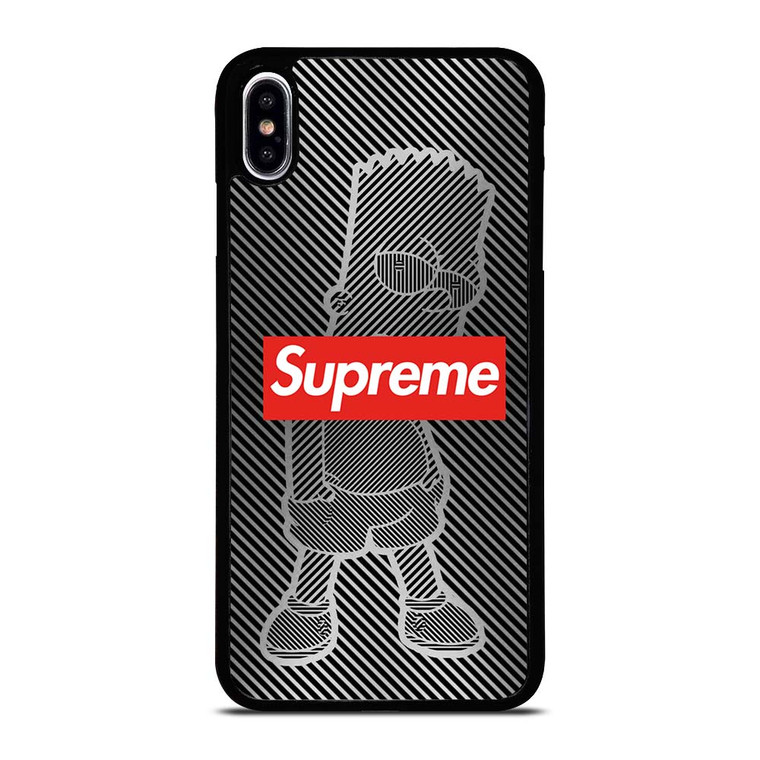 BART SIMPSON STRIPE SUPREME iPhone XS Max Case Cover