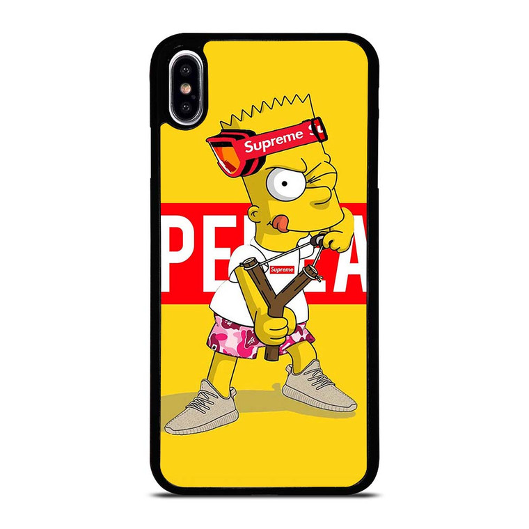 BART SIMPSON SUPREME HYPEBEAST iPhone XS Max Case Cover