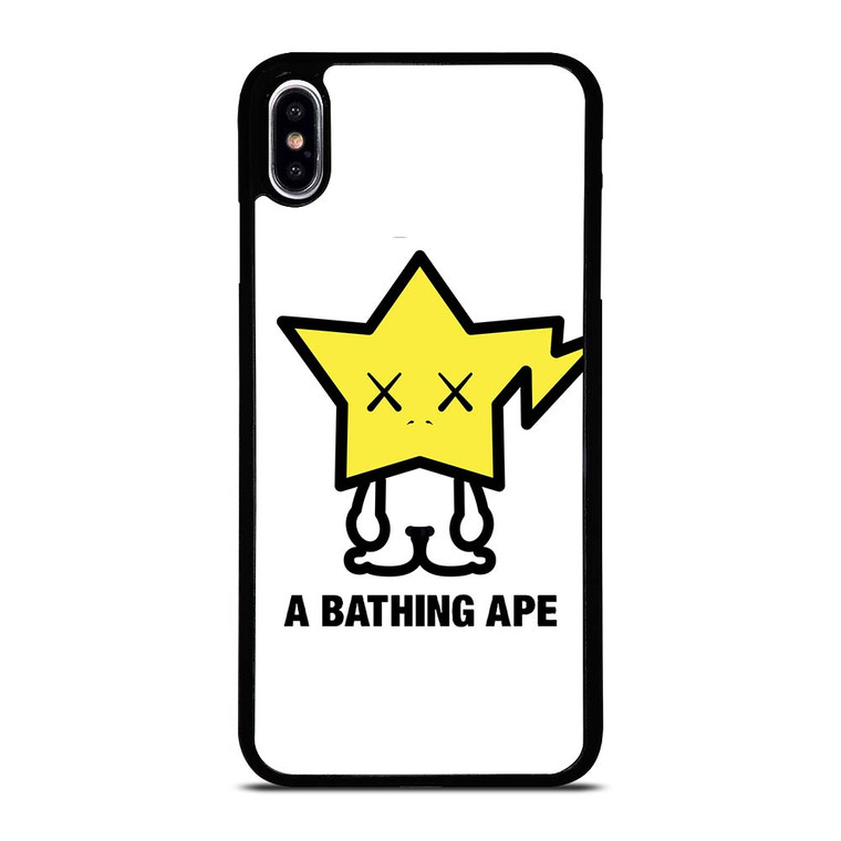 BATHING APE BAPESTA KAWS iPhone XS Max Case Cover