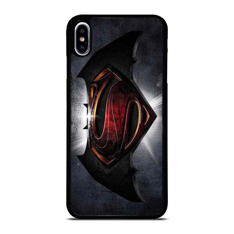 BATMAN VS SUPERMAN LOGO iPhone XS Max Case Cover