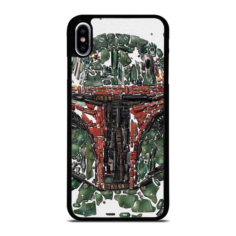 BOBA FETT STAR WARS MOZAIC iPhone XS Max Case Cover