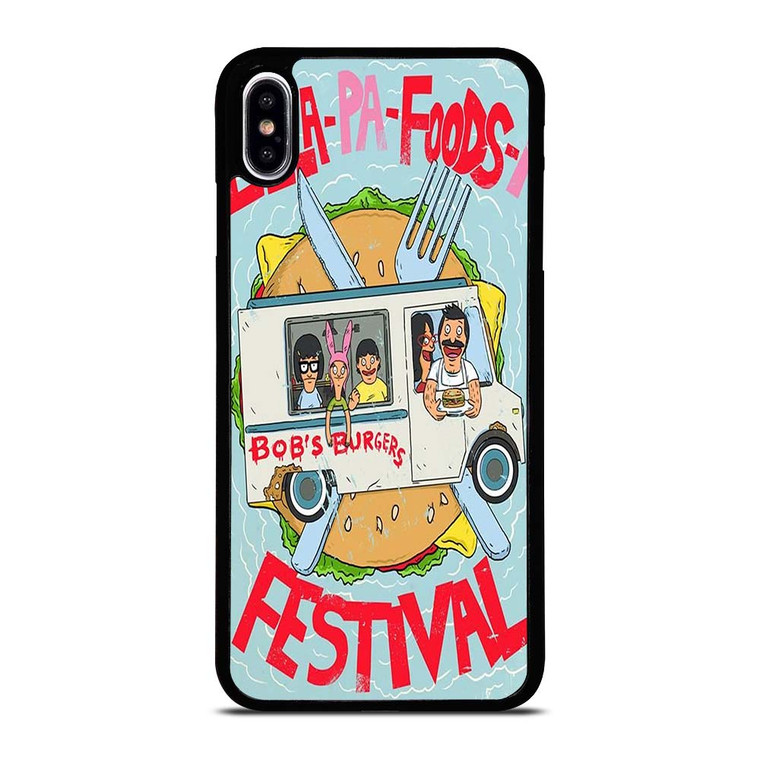 BOBS BURGERS FESTIVAL CARTOON iPhone XS Max Case Cover