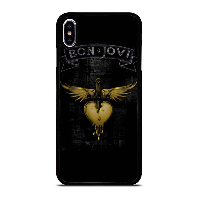 BON JOVI BAND GOLD LOGO iPhone XS Max Case Cover
