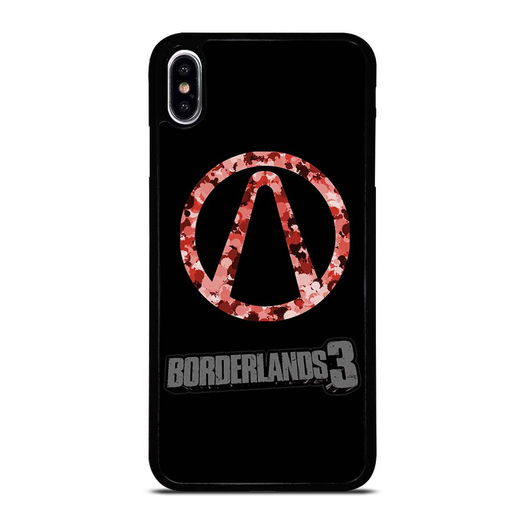 CAMO BORDERLANDS 3 LOGO iPhone XS Max Case Cover