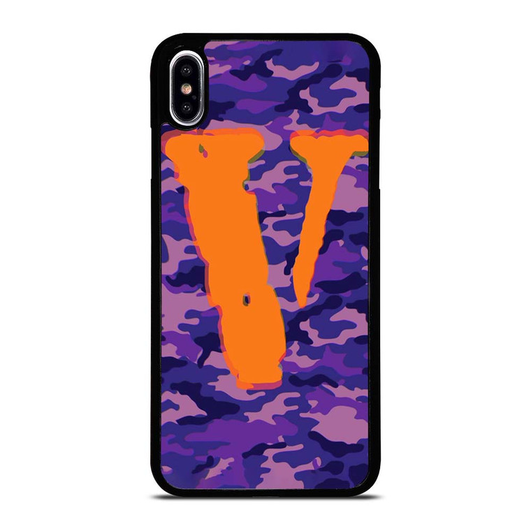 CAMO VLONE LOGO iPhone XS Max Case Cover