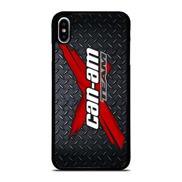 CAN AM X TEAM METAL LOGO iPhone XS Max Case Cover