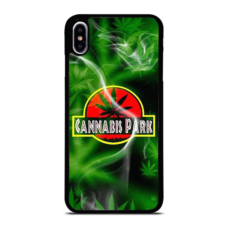 CANNABIS PARK FUNNY iPhone XS Max Case Cover