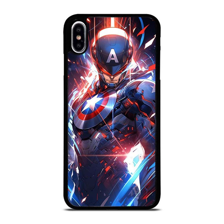 CAPTAIN AMERICA IRON MODE iPhone XS Max Case Cover