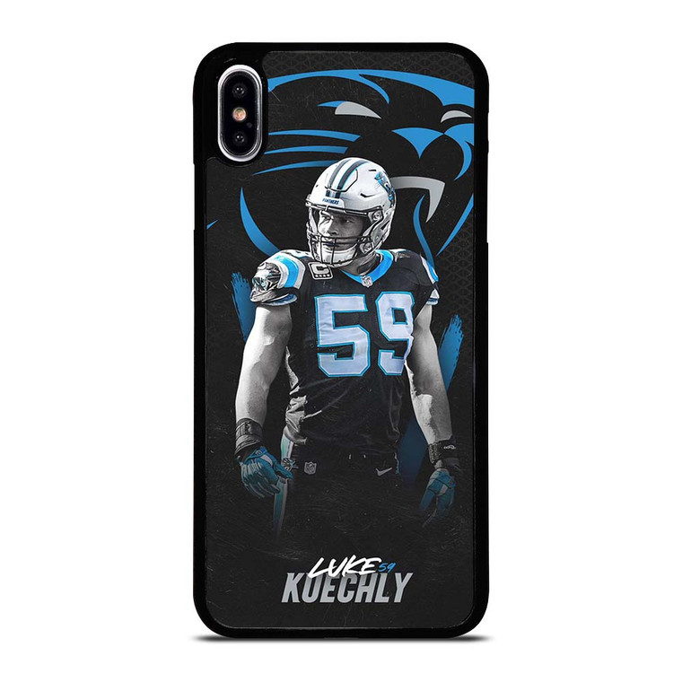CAROLINA PANTHERS LUKE KUECHLY iPhone XS Max Case Cover