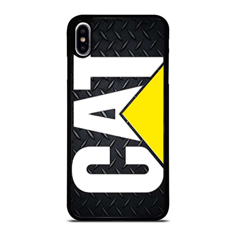 CATERPILLAR CAT METAL BLACK iPhone XS Max Case Cover