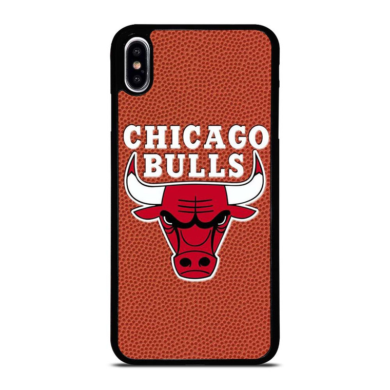 CHICAGO BULLS BASKETBALL EMBOSS iPhone XS Max Case Cover