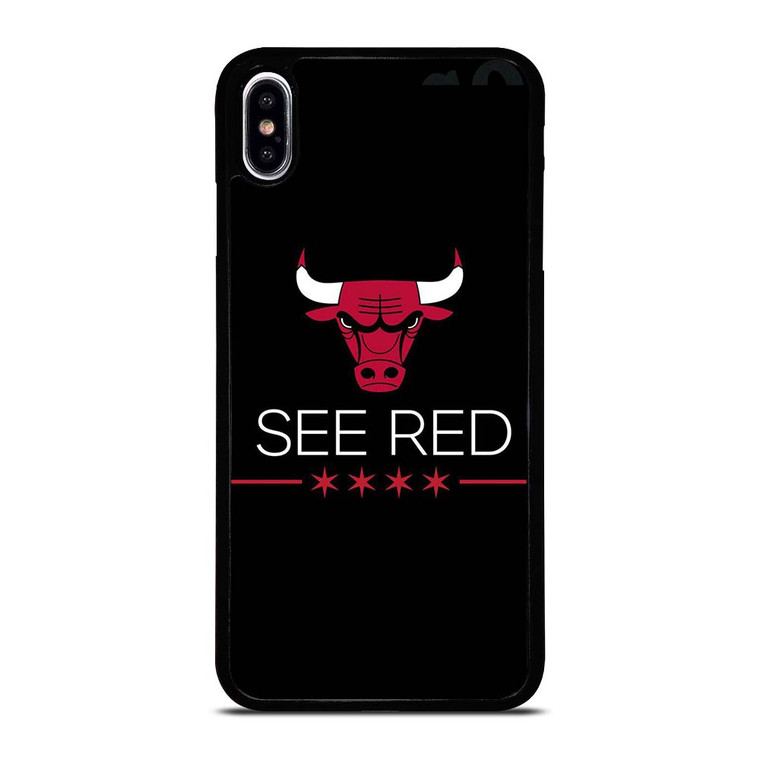 CHICAGO BULLS SYMBOL iPhone XS Max Case Cover CHICAGO BULLS SYMBOL iPhone XS Max Case Cover