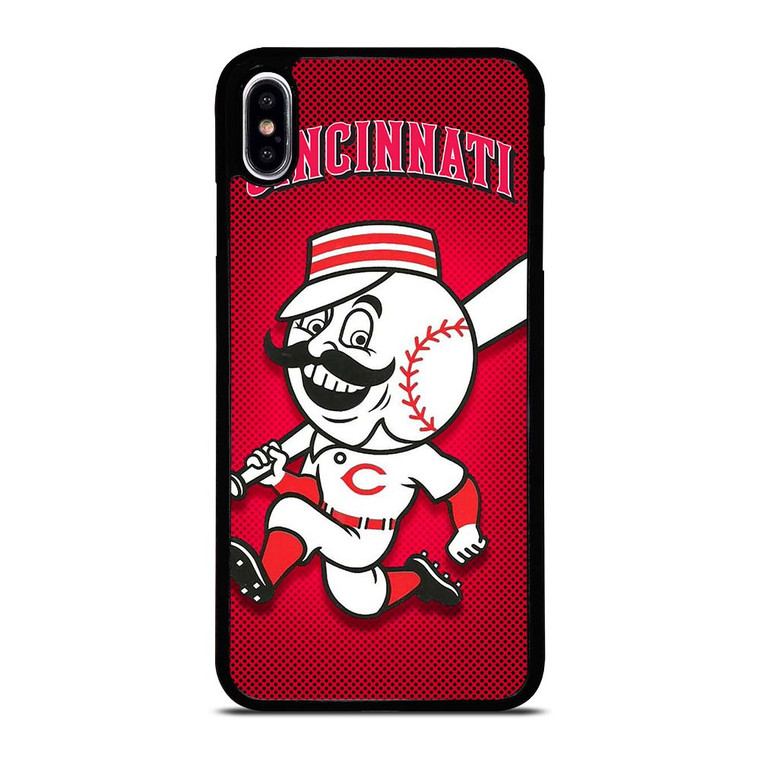 CINCINNATI REDS BASEBALL MASCOT iPhone XS Max Case Cover