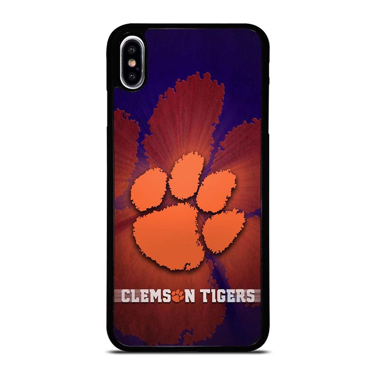 CLEMSON TIGERS SYMBOL iPhone XS Max Case Cover