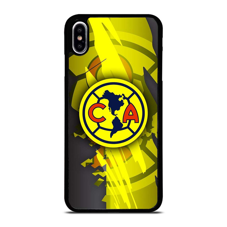 CLUB AMERICA FOOTBALL LOGO iPhone XS Max Case Cover CLUB AMERICA FOOTBALL LOGO iPhone XS Max Case Cover