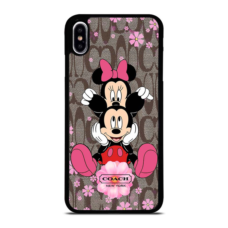 COACH MICKEY MINNIE iPhone XS Max Case Cover