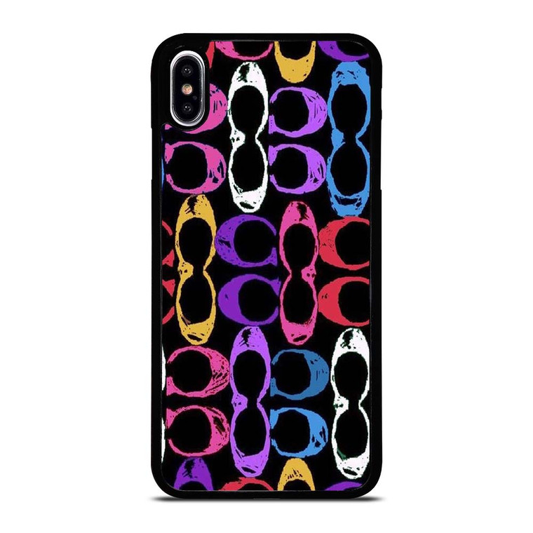 COACH NEW YORK ART LOGO iPhone XS Max Case Cover COACH NEW YORK ART LOGO iPhone XS Max Case Cover