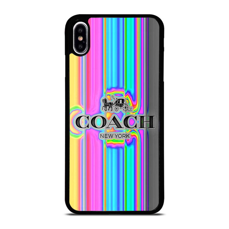COACH NEW YORK ART iPhone XS Max Case Cover COACH NEW YORK ART iPhone XS Max Case Cover