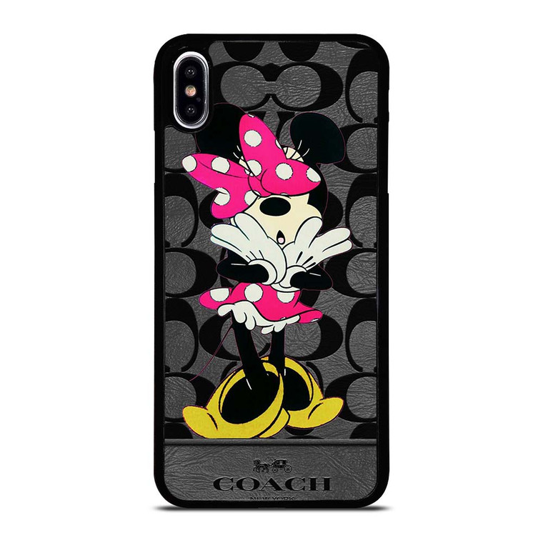COACH NEW YORK MINNIE MOUSE iPhone XS Max Case Cover