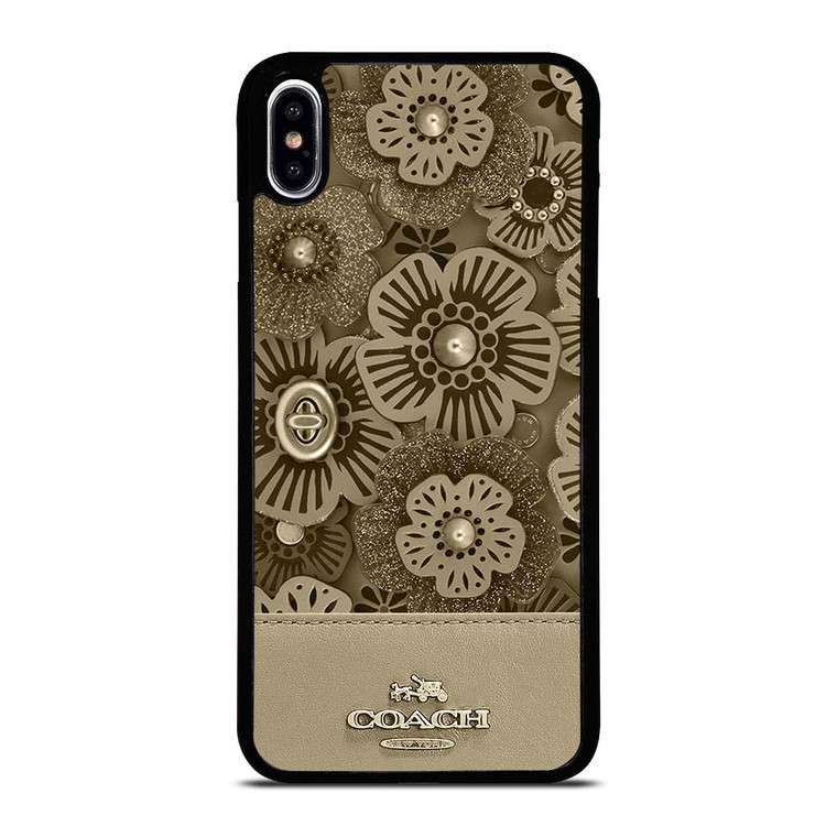 COACH NEW YORK TEA ROSE 2 iPhone XS Max Case Cover COACH NEW YORK TEA ROSE 2 iPhone XS Max Case Cover