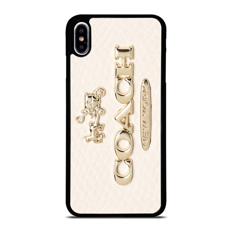 COACH PINK PATTERN MATE iPhone XS Max Case Cover COACH PINK PATTERN MATE iPhone XS Max Case Cover