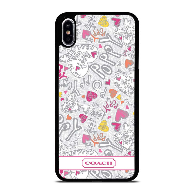 COACH POPPY COLOR iPhone XS Max Case Cover COACH POPPY COLOR iPhone XS Max Case Cover