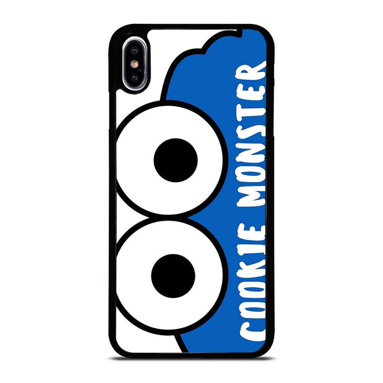 COOKIE MONSTER SESAME STREET CUTE iPhone XS Max Case Cover