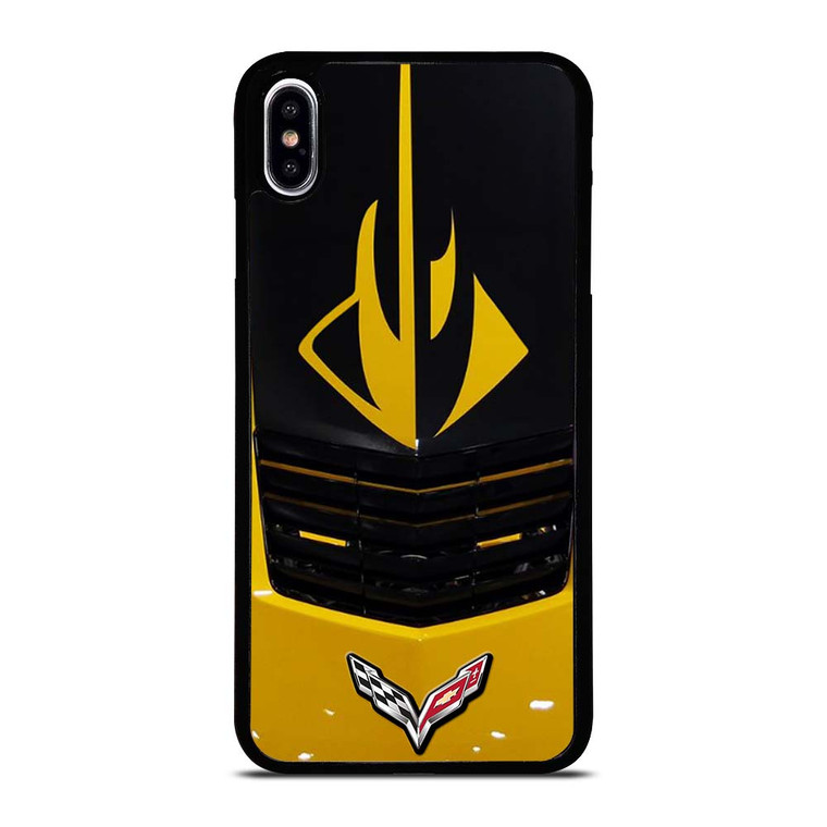 CORVETTE STINGRAY YELLOW GRILLES iPhone XS Max Case Cover CORVETTE STINGRAY YELLOW GRILLES iPhone XS Max Case Cover