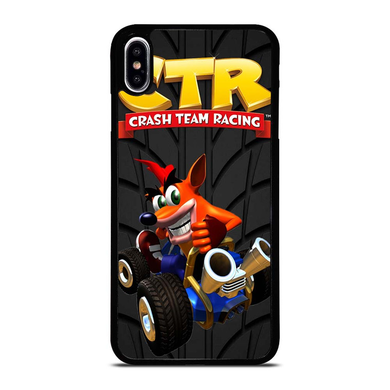 CRASH TEAM RACING BANDICOOT CTR TIRE iPhone XS Max Case Cover