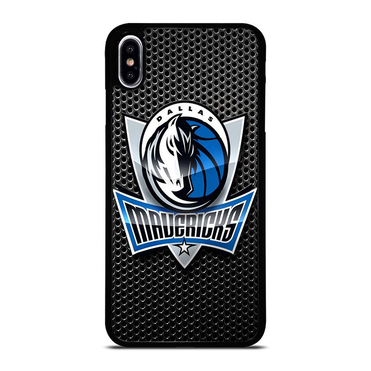 DALLAS MAVERICKS METAL LOGO iPhone XS Max Case Cover