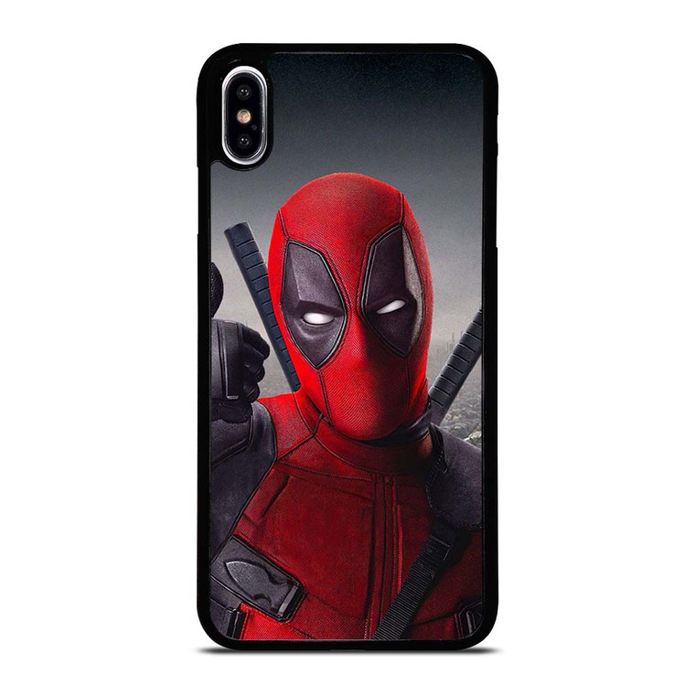DEADPOOL FACE MARVEL iPhone XS Max Case Cover