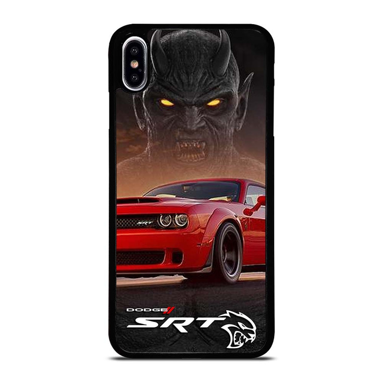 DODGE SRT DEMON CAR LOGO iPhone XS Max Case Cover