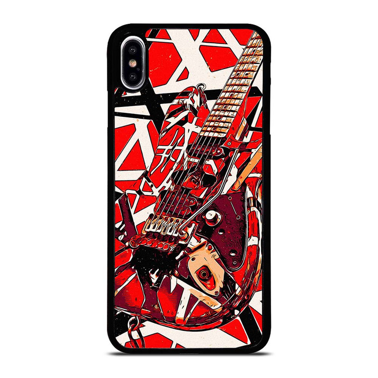 EDDIE VAN HALEN GUITAR ART iPhone XS Max Case Cover