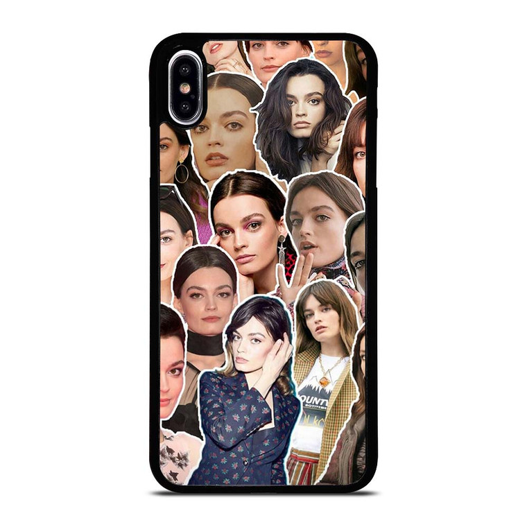 EMMA MACKEY FACE COLLAGE iPhone XS Max Case Cover