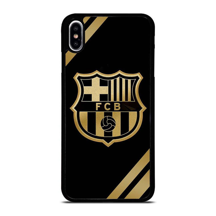 FC BARCELONA GOLD LOGO iPhone XS Max Case Cover