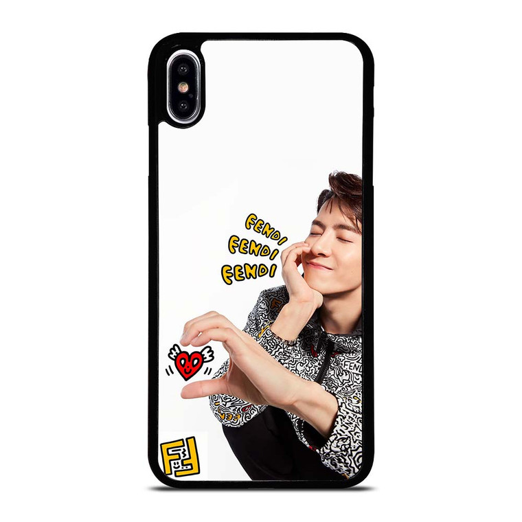 FENDI ROMA JACKSON WANG GOT7 iPhone XS Max Case Cover