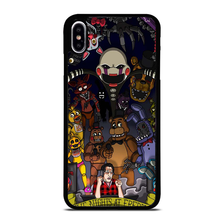 FIVE NIGHTS AT FREDDY'S ALL CHARACTERS iPhone XS Max Case Cover