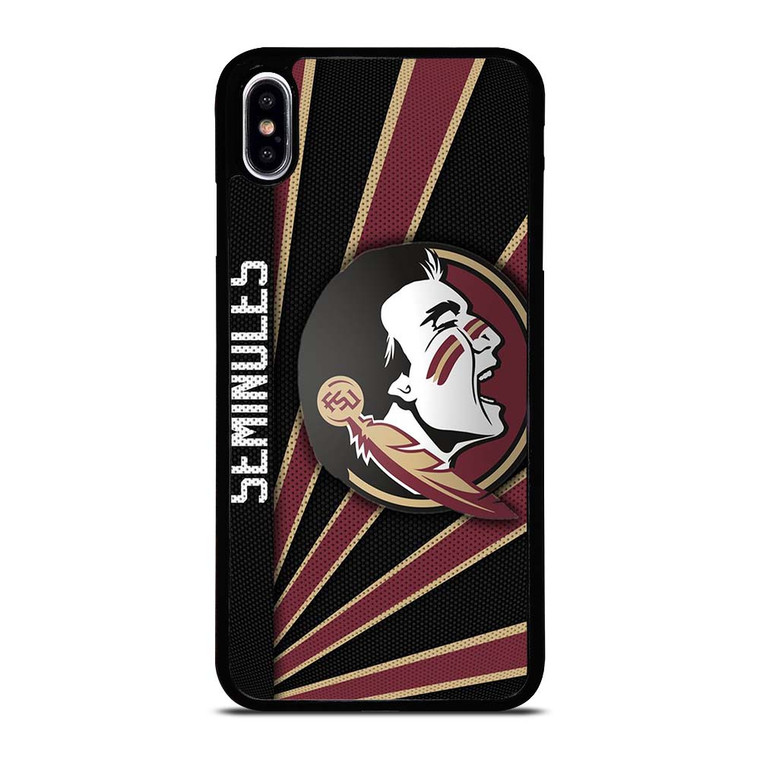 FLORIDA STATE FSU NFL LOGO iPhone XS Max Case Cover