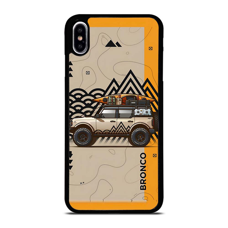 FORD BRONCO ADVENTURES CAR iPhone XS Max Case Cover