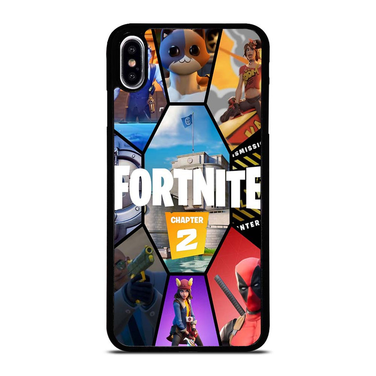 FORTNITE BATTLE ROYALE COLLAGE iPhone XS Max Case Cover
