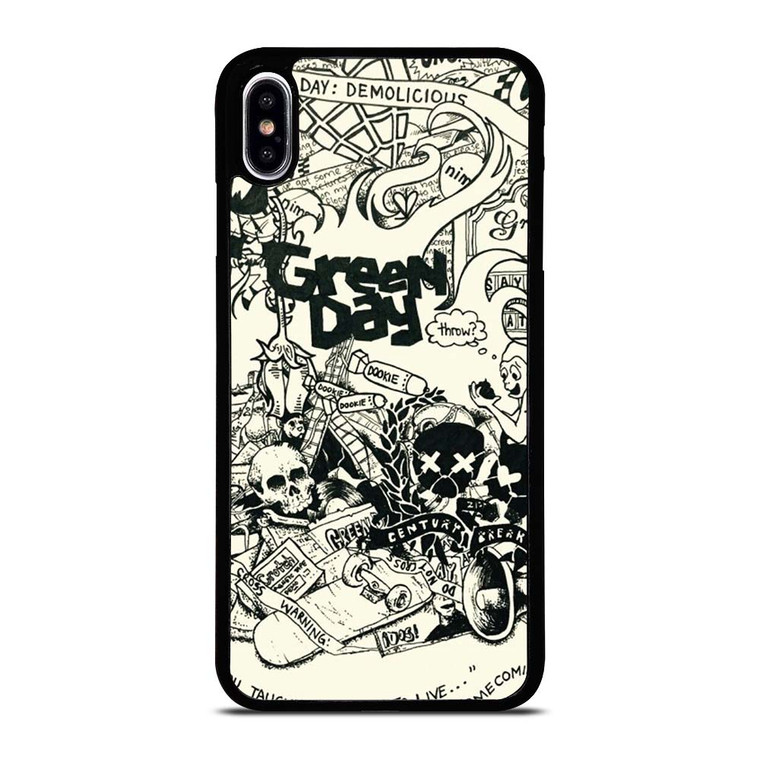 GREEN DAY BAND DEMOLICIOUS iPhone XS Max Case Cover