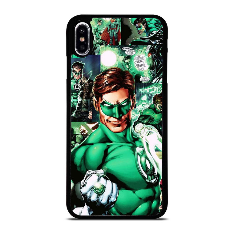 GREEN LANTERN COLLAGE iPhone XS Max Case Cover