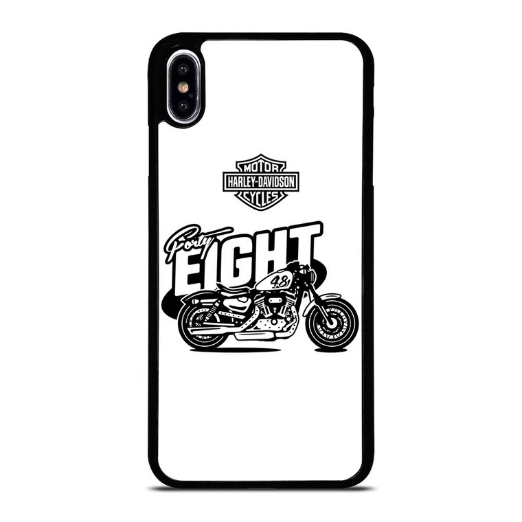 HARLEY DAVIDSON FORTY EIGHT ART iPhone XS Max Case Cover