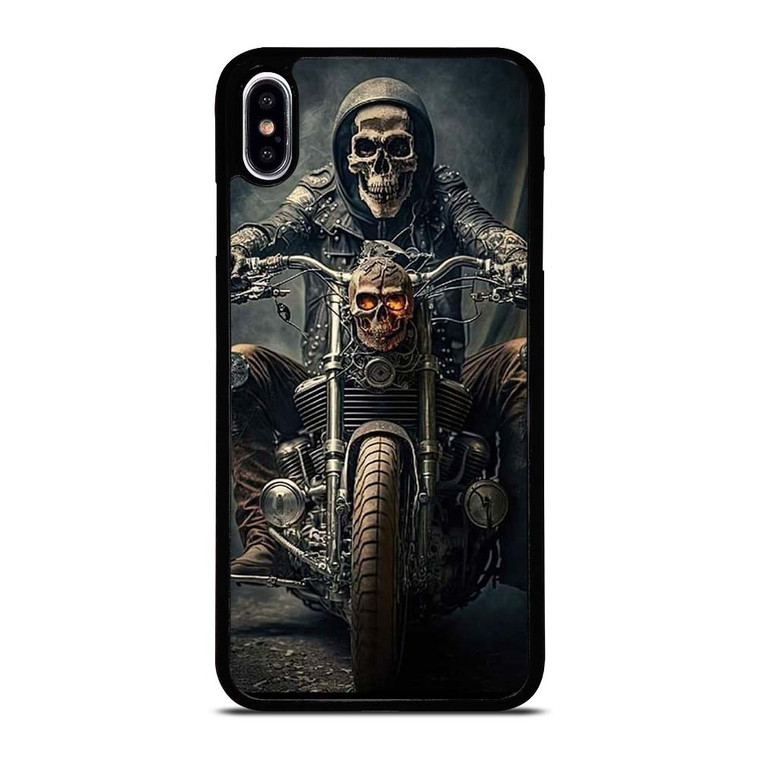 HARLEY DAVIDSON SKULL ACT iPhone XS Max Case Cover