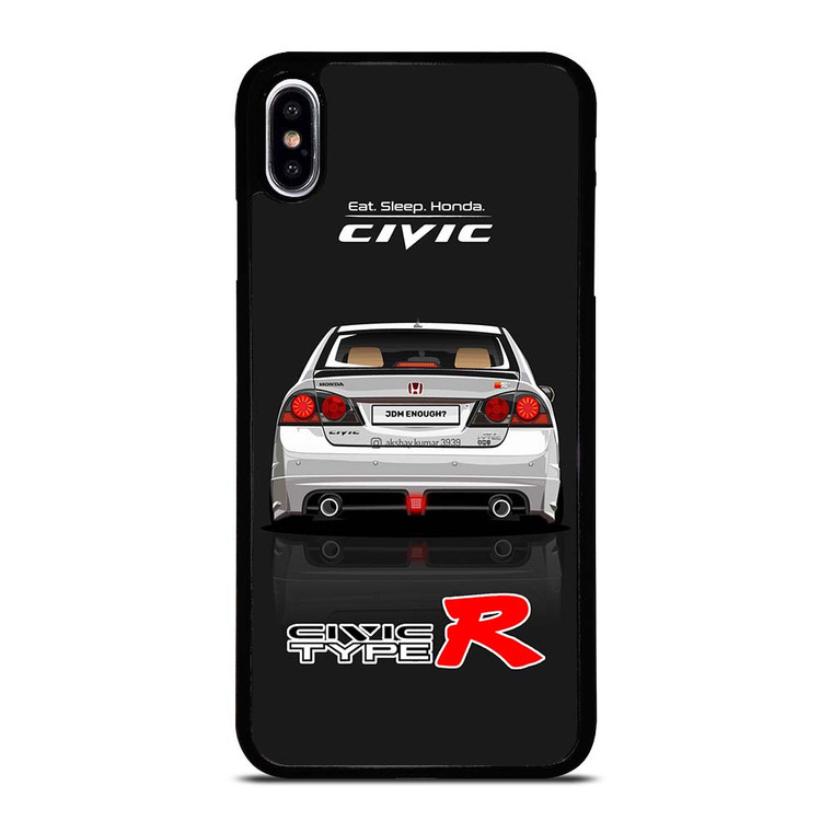 HONDA CIVIC TYPE R EAT .SLEEP. HONDA iPhone XS Max Case Cover