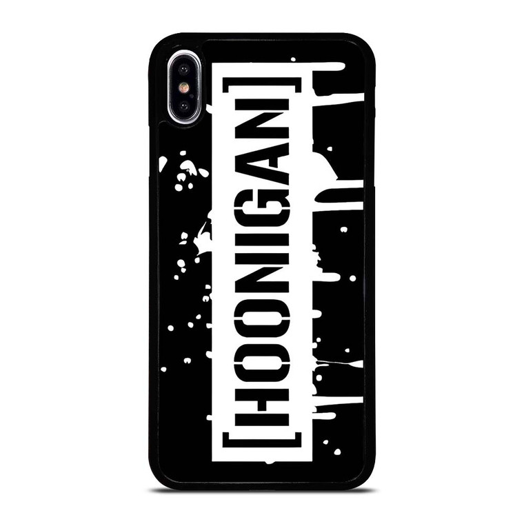HOONIGAN RACING BRUSHED LOGO iPhone XS Max Case Cover