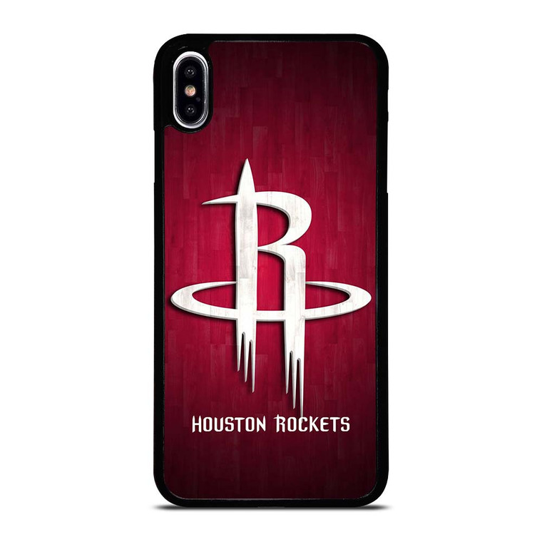 HOUSTON ROCKETS WOODEN LOGO 2 iPhone XS Max Case Cover