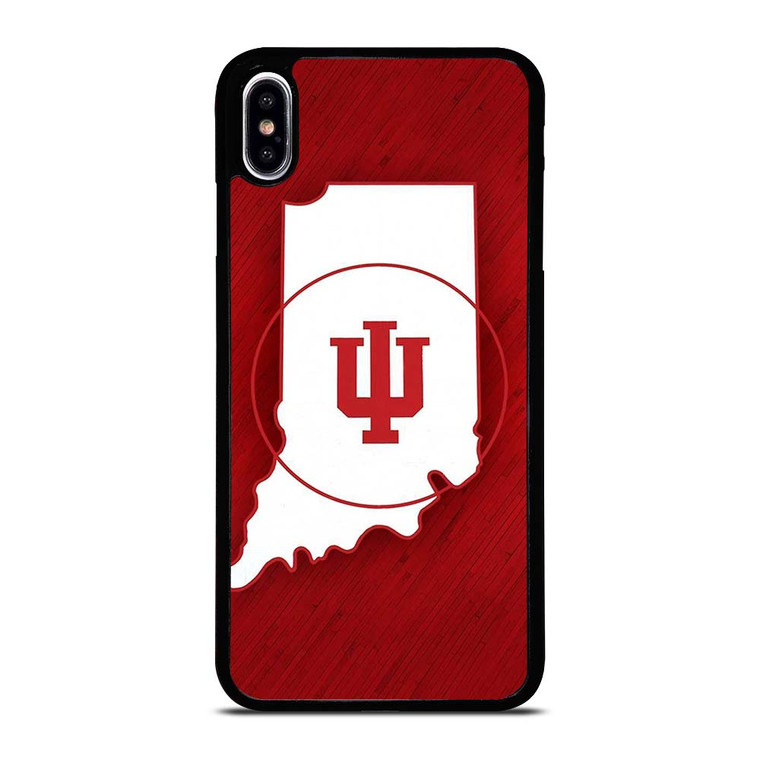 INDIANA HOOSIERS STATE OF MIND SYMBOL iPhone XS Max Case Cover