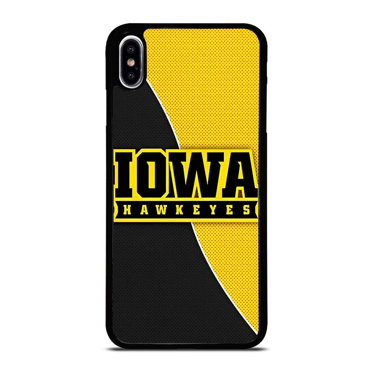 IOWA HAWKEYES UNIVERSITY FOOTBALL iPhone XS Max Case Cover